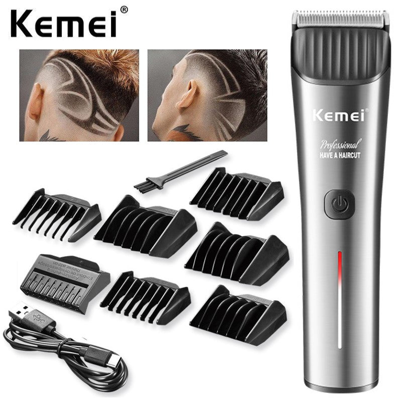 KEMEI KM-2481 Professional cordless household Stainless Steel hair tri –  kemeitrimmer