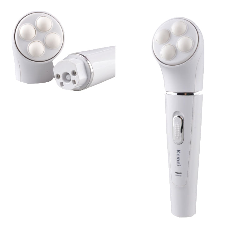 Kemei KM-2199 5in1 Multifunctional Epilator Device Wool Electric Shaver Shaving Callus Remover Facial Cleansing Brush