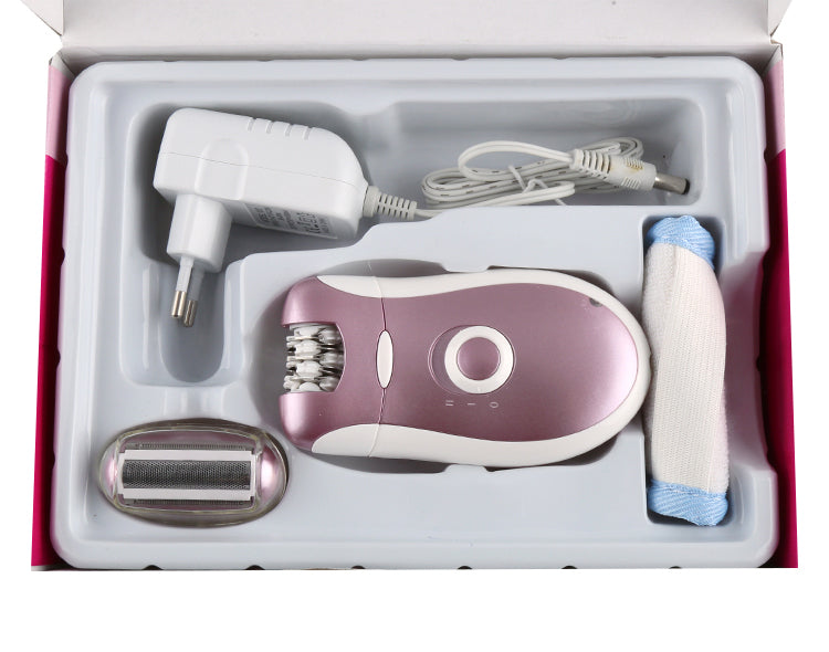 2 in 1 Rechargeable Underarm Epilator Face Epilator kemei KM-2068 Women Cordless Women Female Razor Hair Removal Trimmer