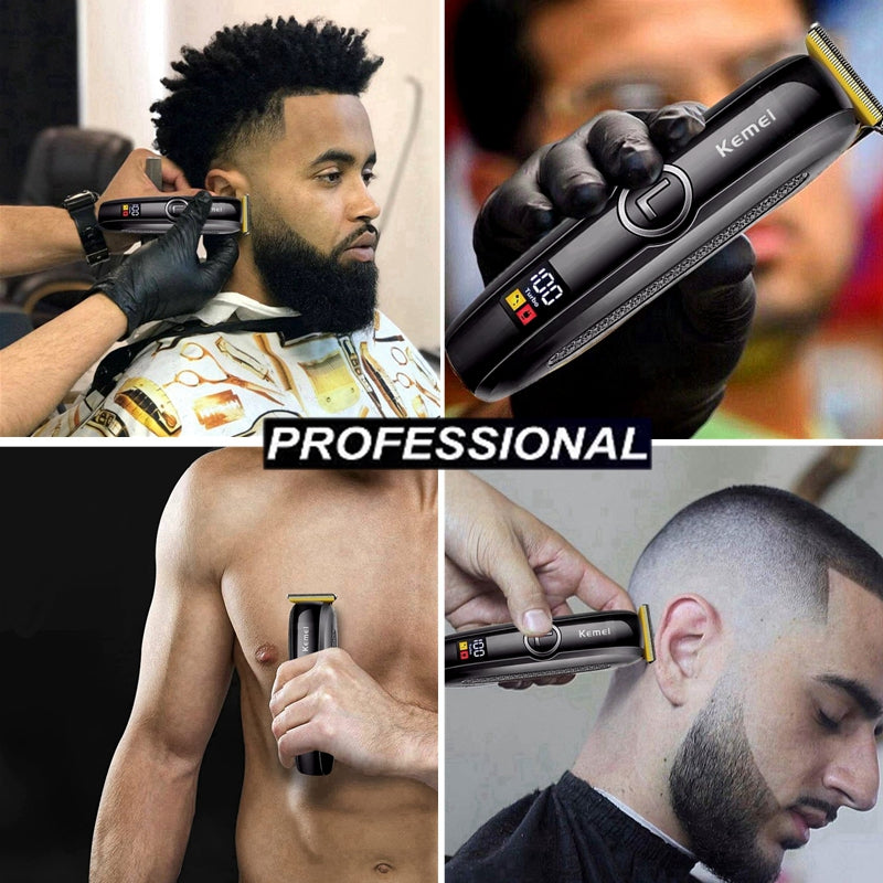 Kemei KM-5072 Professional Hair Trimmer Men Electric Face Beard