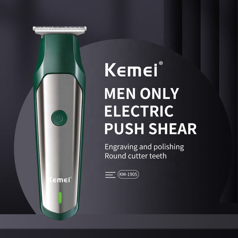 Kemei KM-5097 Professional Hair Clipper Cordless Electric Hair Trimmer 0mm Precision Bald