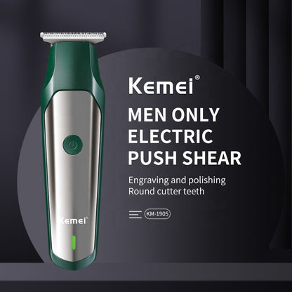 Kemei KM-5097 Professional Hair Clipper Cordless Electric Hair Trimmer 0mm Precision Bald